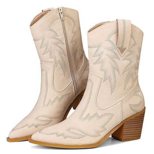 Cowgirl Embroidered Boots