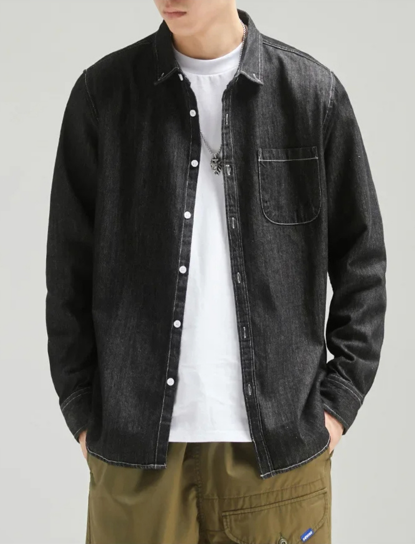 Slate & Stitch Denim Shirt