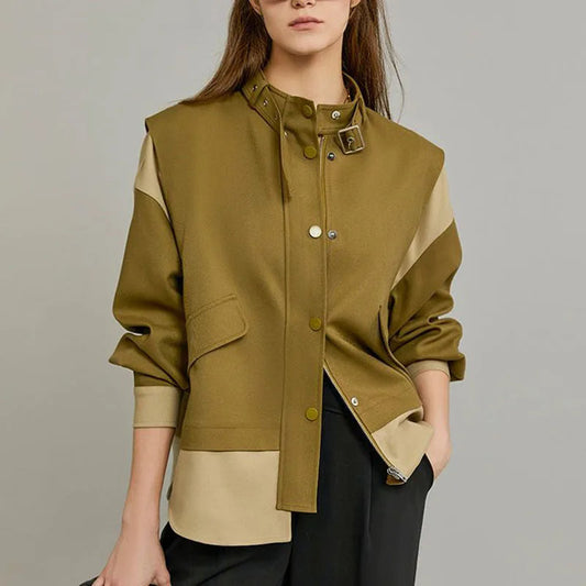 Caprielle Contrast Coat