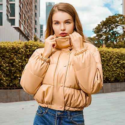 Milano Cropped Puffer