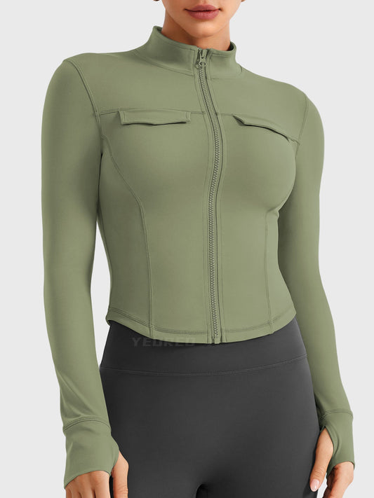 Monvé Arsene Cargo Crop Jacket