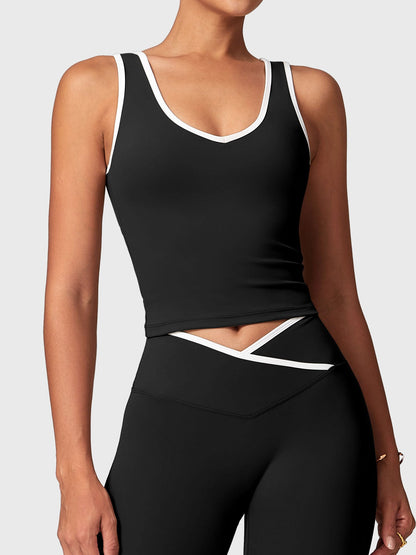 Monvé Alberta Contrast Trim Tank