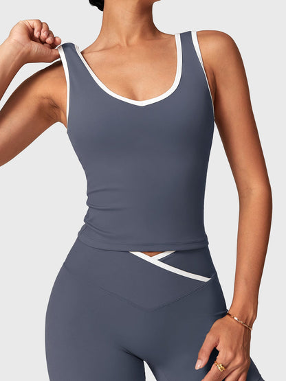 Monvé Alberta Contrast Trim Tank