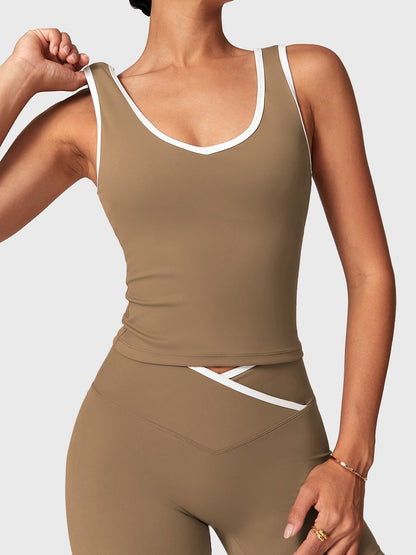 Monvé Alberta Contrast Trim Tank