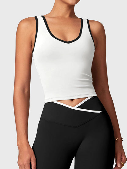 Monvé Alberta Contrast Trim Tank